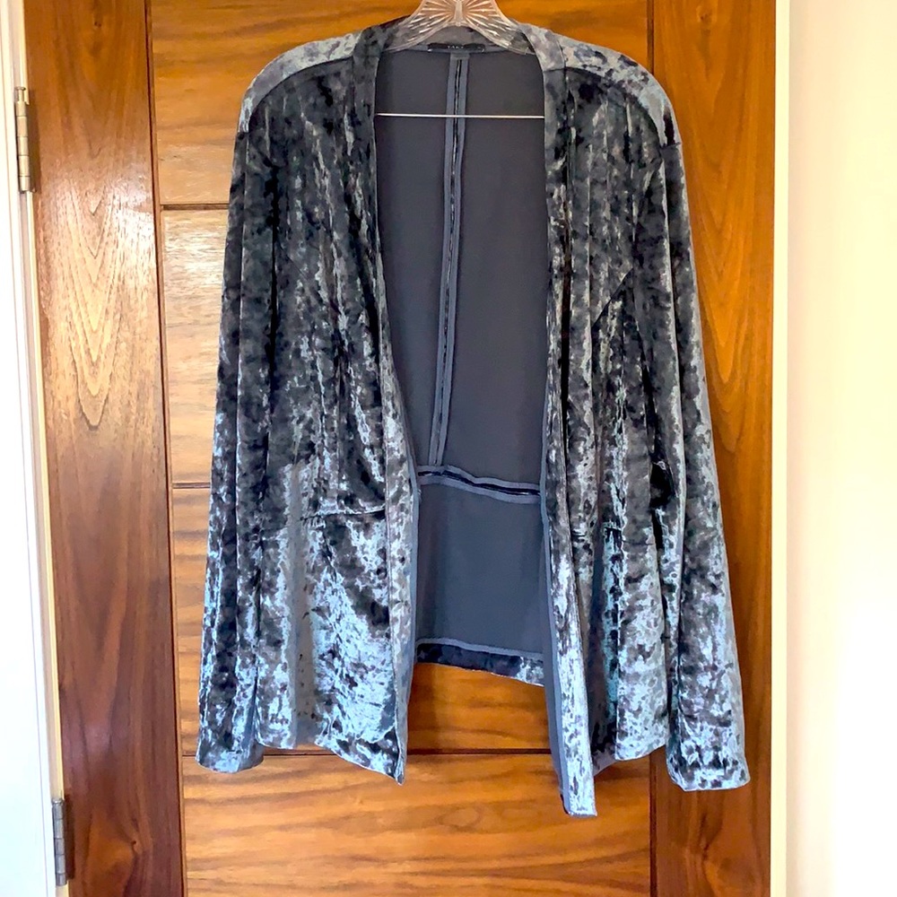 Tart Crushed Velvet Cardigan